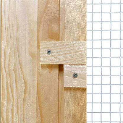 Chicken Coop Brown 75 x 60 x 89 cm Solid Pine Wood