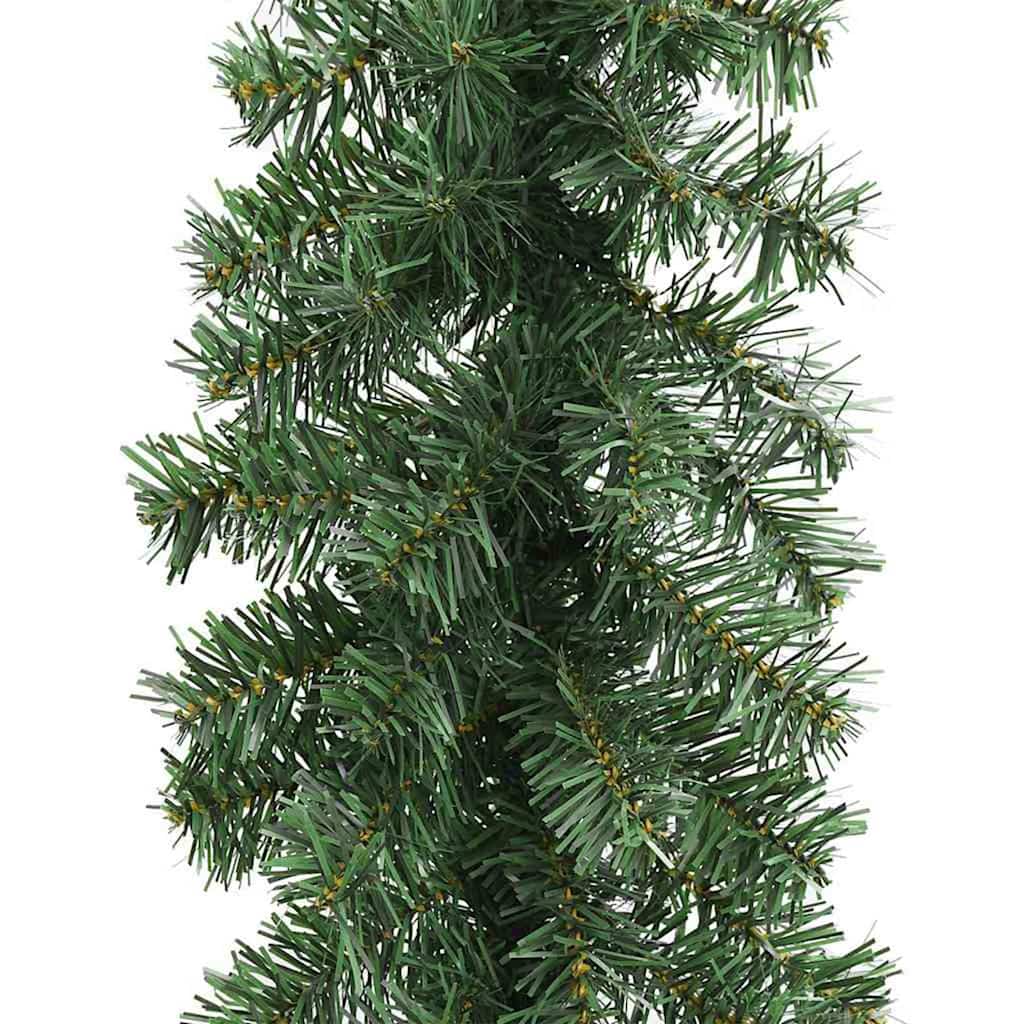 Christmas Garland 2 pcs Green 20 m PVC