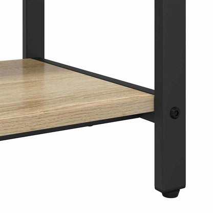 Coat Rack Sonoma Oak 75 x 34 x 184 cm Engineered wood