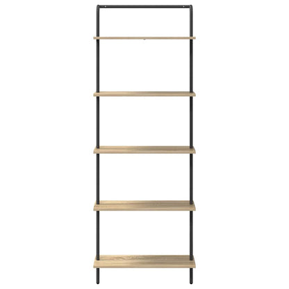 Bookshelf Sonoma Oak 60 x 24 x 168 cm Engineered wood