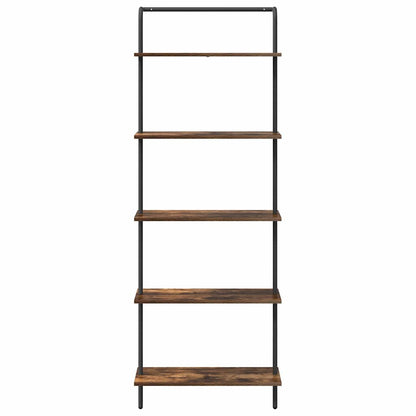 Bookshelf Smoked Oak 60 x 24 x 168 cm Engineered wood