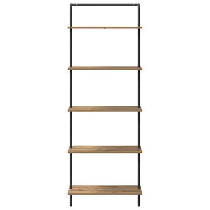 Bookshelf 5-Tier 60 x 24 x 168 cm Engineered wood Artisan Oak
