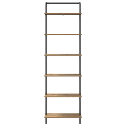 Bookshelf Artisan Oak 60 x 24 x 203 cm Engineered wood