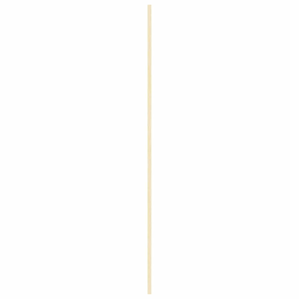 Bulletin Board Folding White 100 x 100 x 1.4 cm Solid pine wood