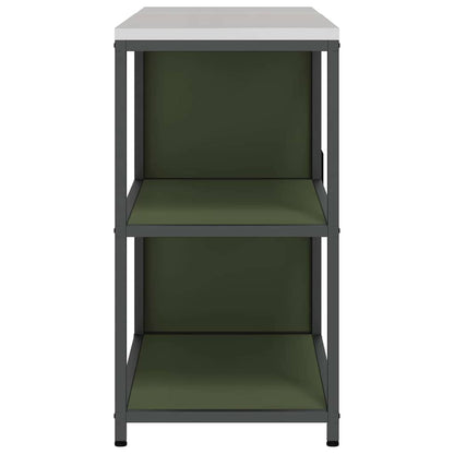 Kitchen Storage Set HATTEM 2 pcs Olive Green Cold-rolled Steel