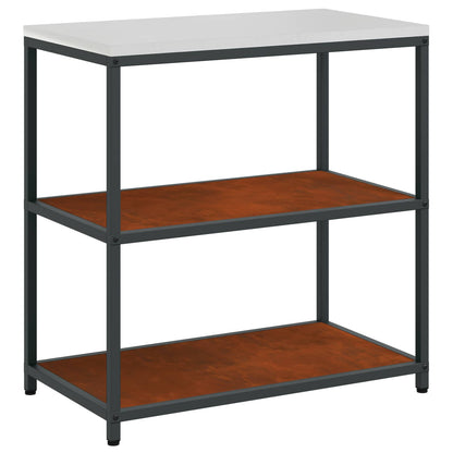 Kitchen Storage Set HATTEM 2 pcs Rusty Steel