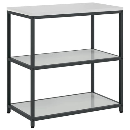 Kitchen Storage Set HATTEM 3 pcs Silver Galvanised Steel