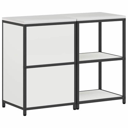 Kitchen Storage Set HATTEM 2 pcs White Cold-rolled Steel