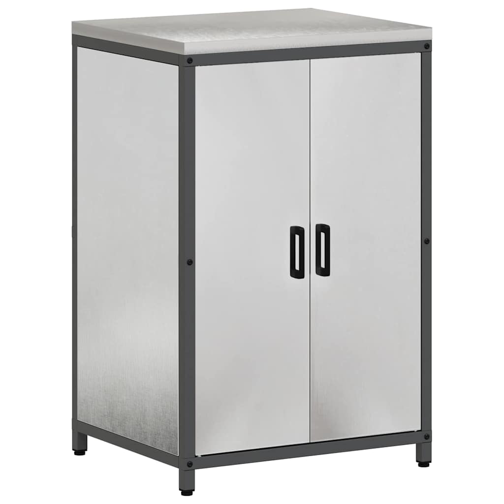 Kitchen Storage Set HATTEM 2 pcs Silver Stainless Steel
