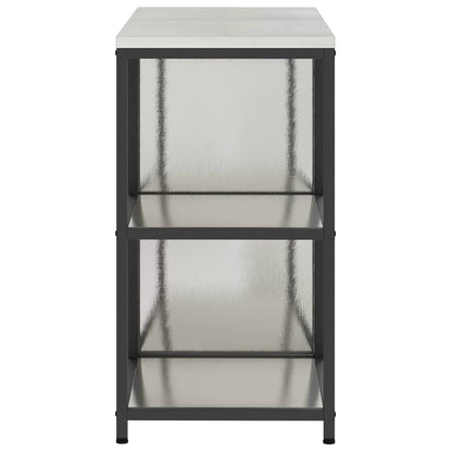 Kitchen Storage Set HATTEM 2 pcs Silver Stainless Steel