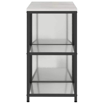 Kitchen Storage Set HATTEM 2 pcs Silver Galvanised Steel
