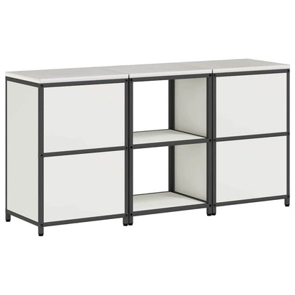 Kitchen Storage Set HATTEM 3 pcs White Cold-rolled Steel