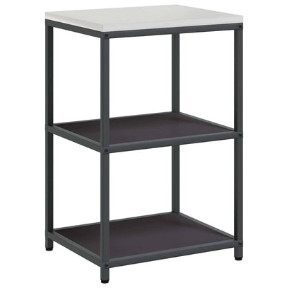 Kitchen Storage Set HATTEM 3 pcs Black Cold-rolled Steel