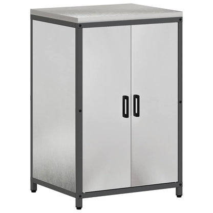 Kitchen Storage Set HATTEM 3 pcs Silver Stainless Steel