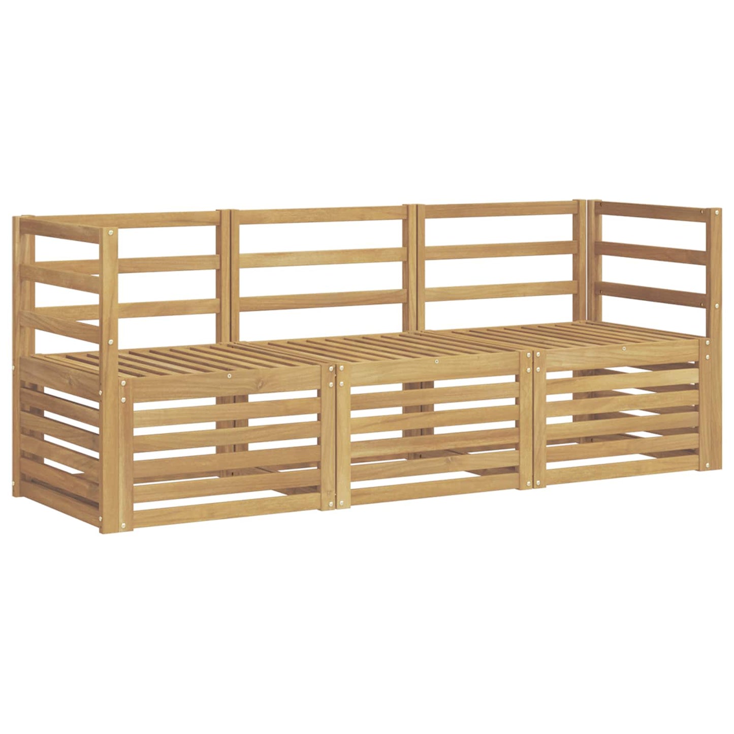 Sofa Sets Solid Acacia Wood