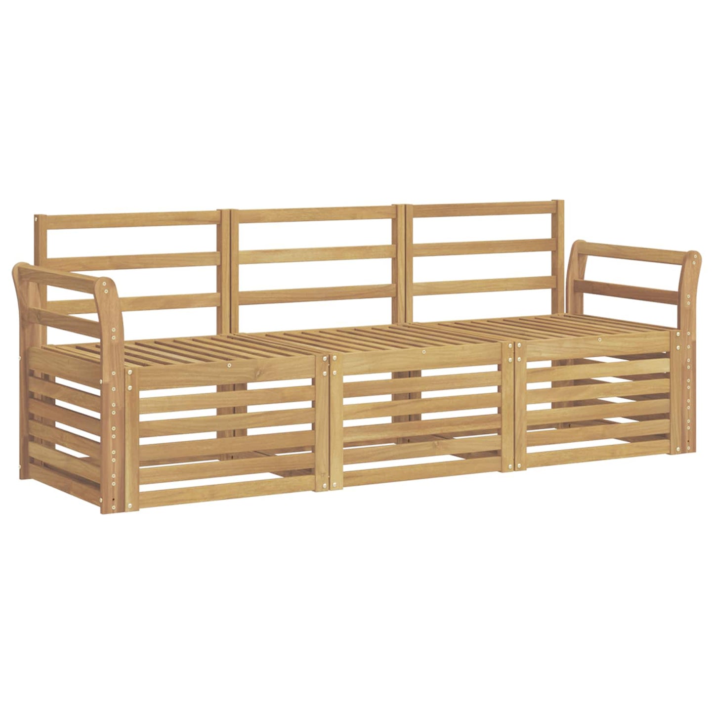 Sofa Sets Solid Acacia Wood