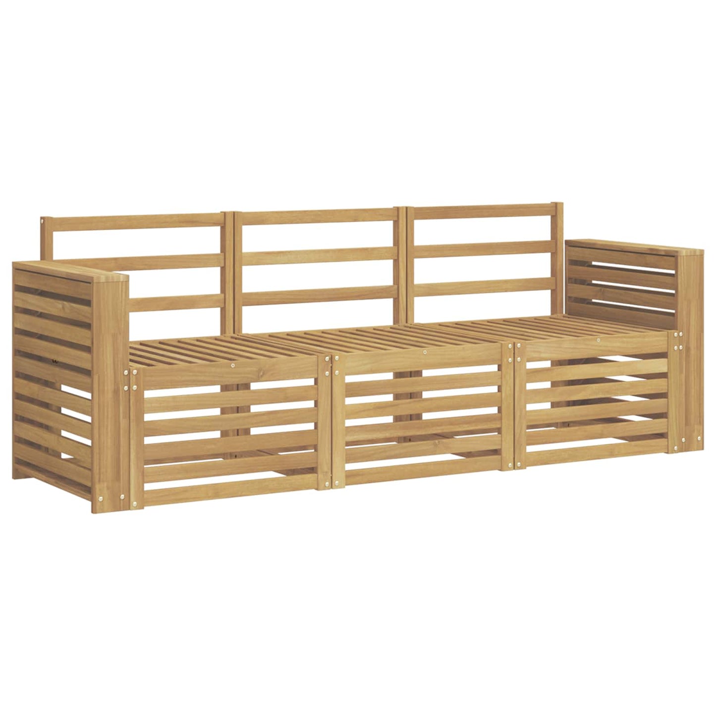 Sofa Sets Solid Acacia Wood