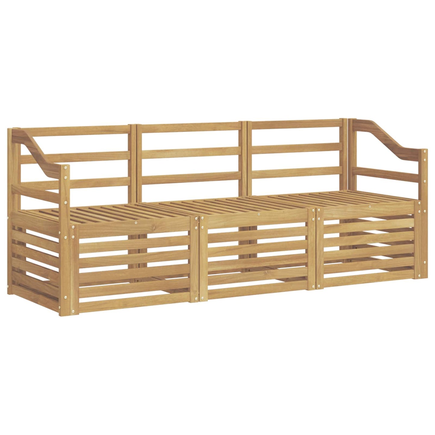 Sofa Sets Solid Acacia Wood