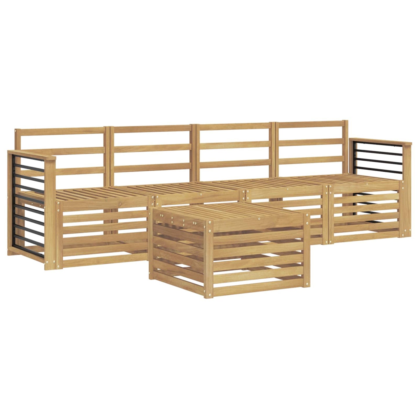 Sofa Sets Solid Acacia Wood
