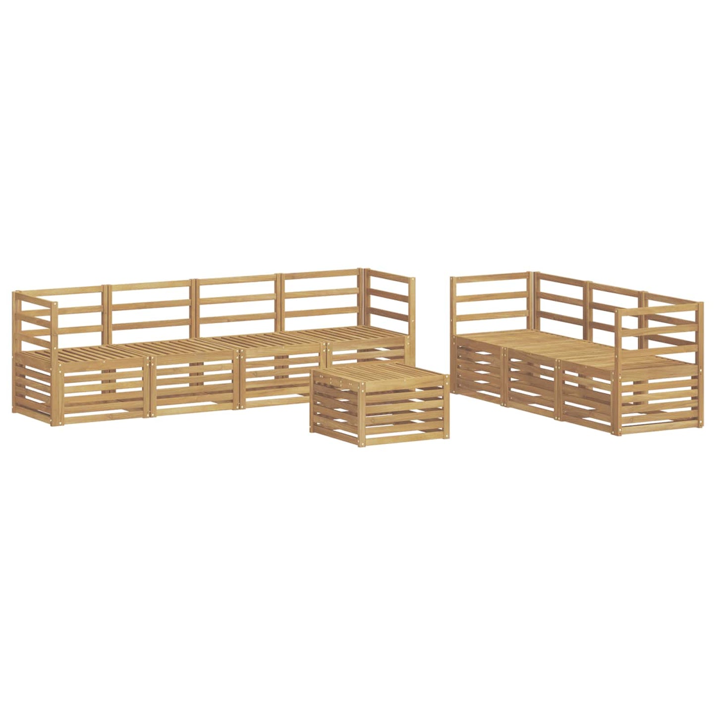 Sofa Sets Solid Acacia Wood