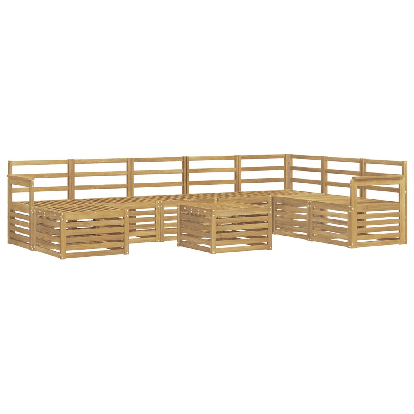Sofa Sets Solid Acacia Wood