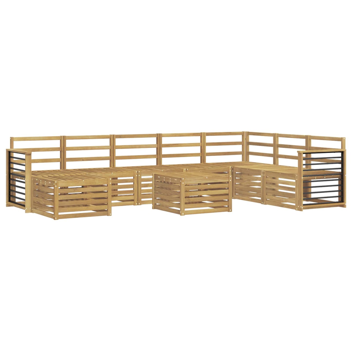 Sofa Sets Solid Acacia Wood