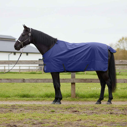 Horse Blanket Full Navy Blue 135 cm Polyester