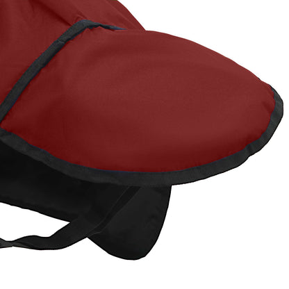 Horse Blanket Bordeaux and Black 125 cm Polyester
