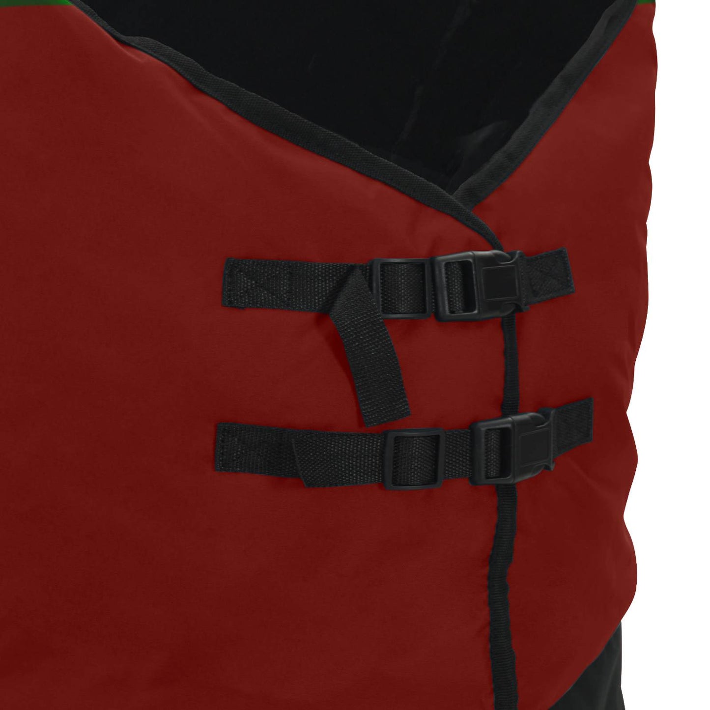 Horse Blanket Bordeaux and Black 125 cm Polyester