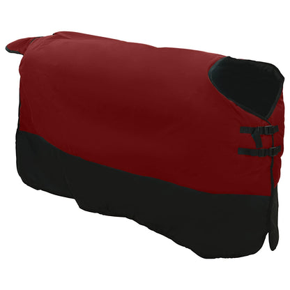 Horse Blanket Bordeaux and Black 125 cm Polyester