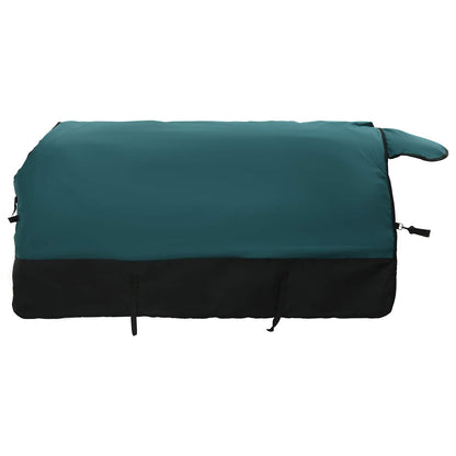 Horse Blanket Dark Green and Black 75 cm Polyester