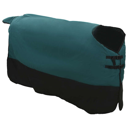 Horse Blanket Dark Green and Black 75 cm Polyester