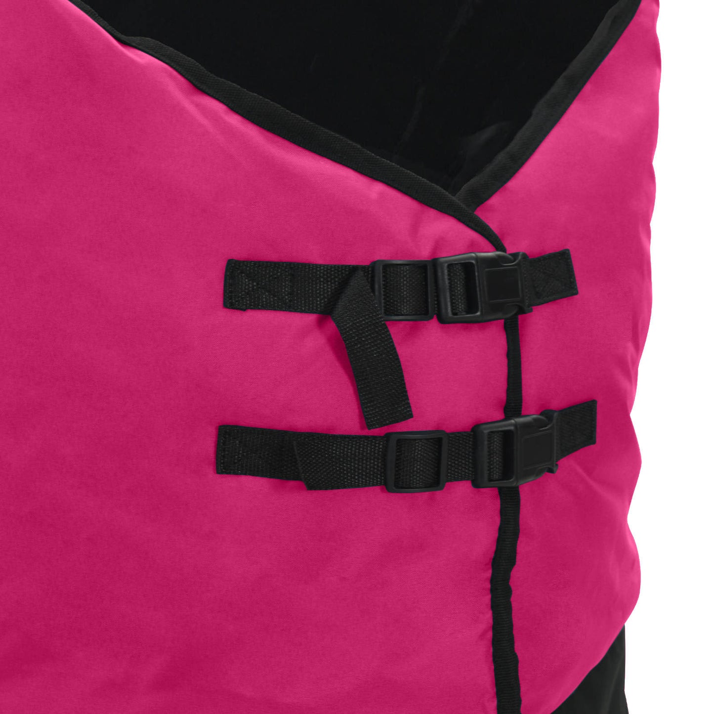 Horse Blanket Pink and Black 115 cm Polyester
