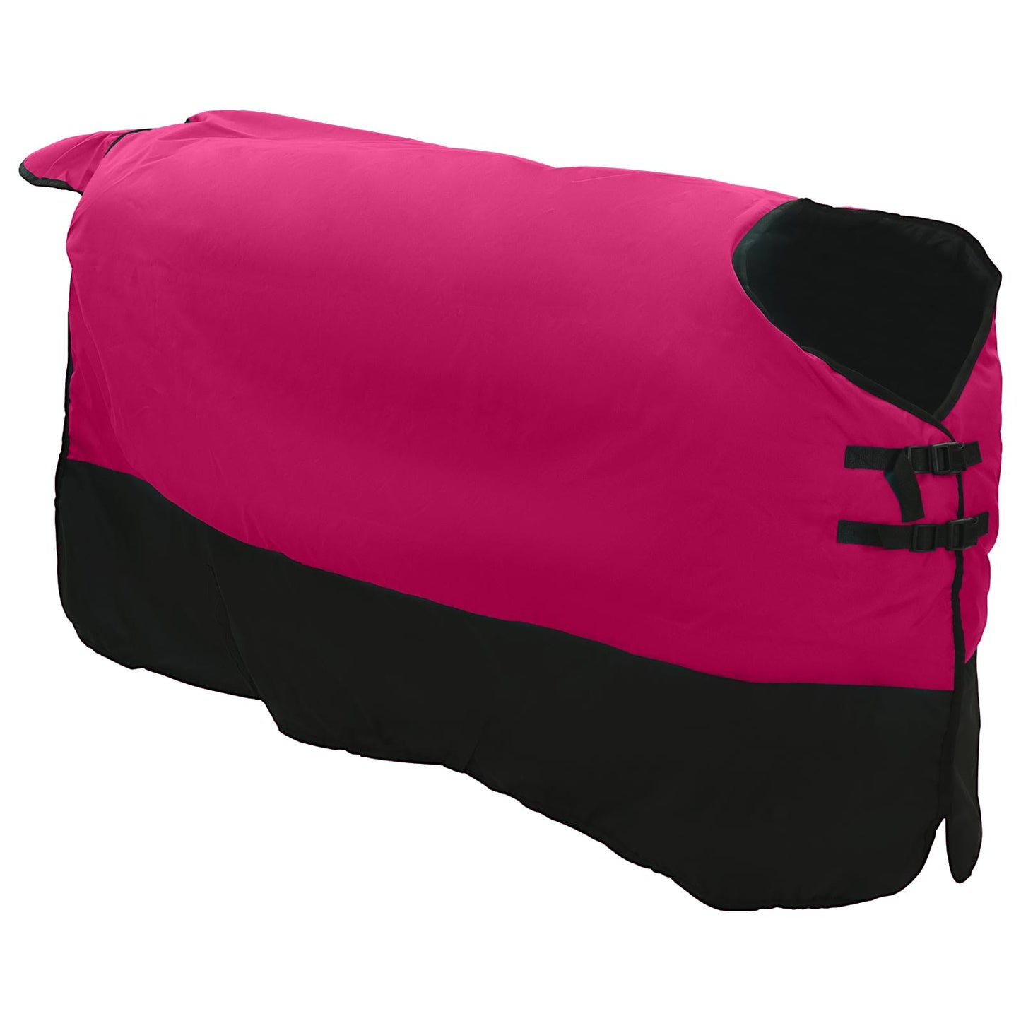Horse Blanket Pink and Black 115 cm Polyester