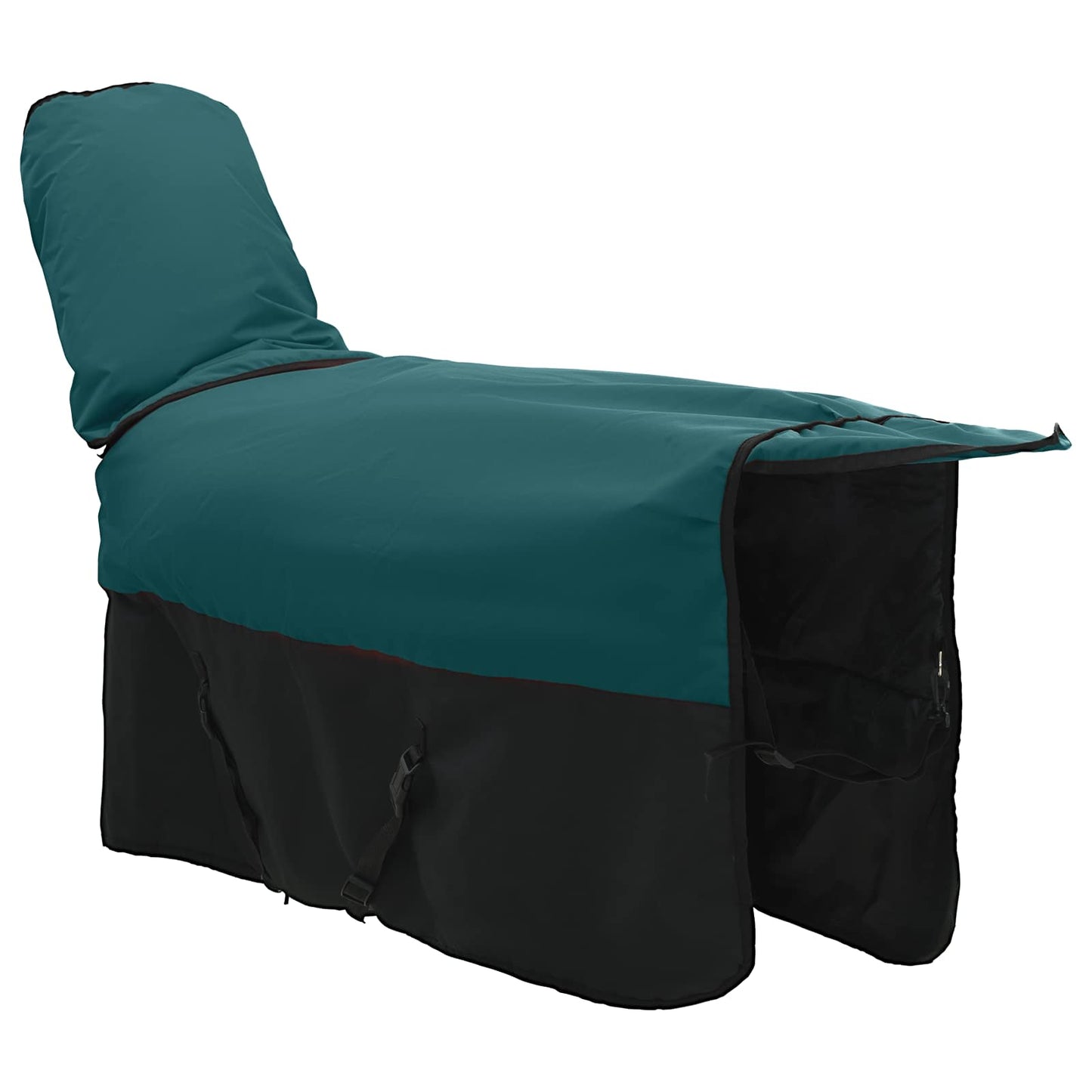 Horse Blanket Dark Green and Black 75 cm Polyester