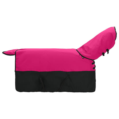 Horse Blanket Pink and Black 115 cm Polyester