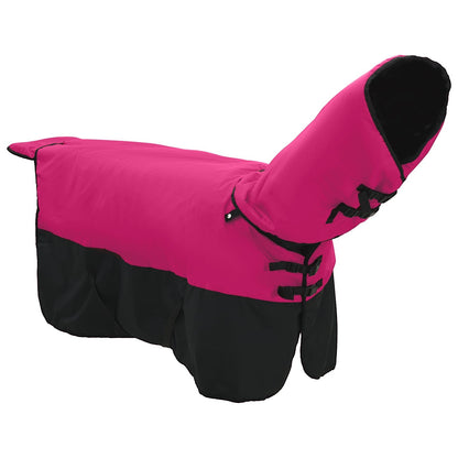 Horse Blanket Pink and Black 115 cm Polyester