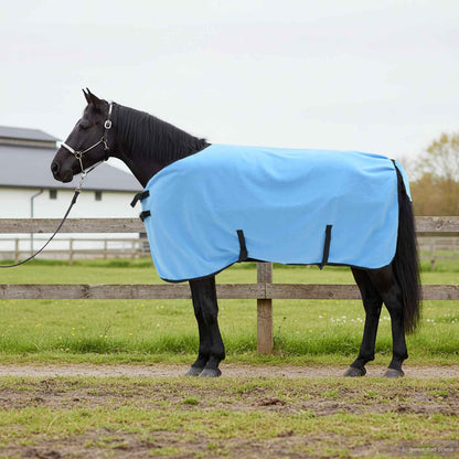 Horse Blanket Full Aqua 75 cm Polyester