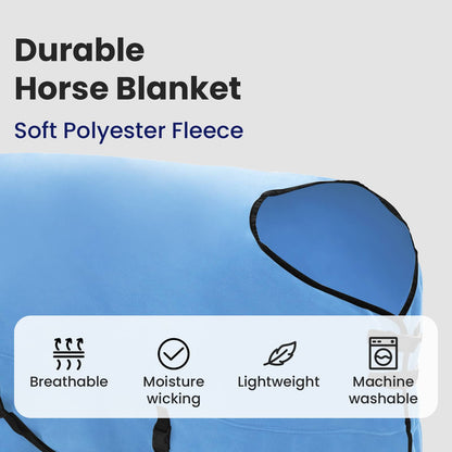 Horse Blanket Full Aqua 145 cm Polyester