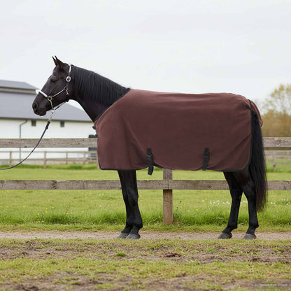 Horse Blanket Full Dark Brown 75 cm Polyester