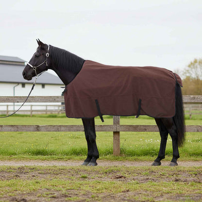 Horse Blanket Full Dark Brown 145 cm Polyester