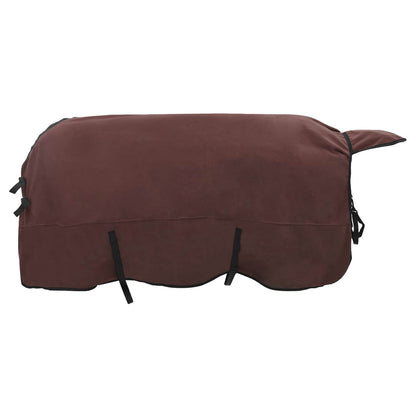 Horse Blanket Full Dark Brown 145 cm Polyester