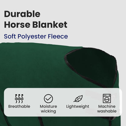 Horse Blanket Full Dark Green 105 cm Polyester