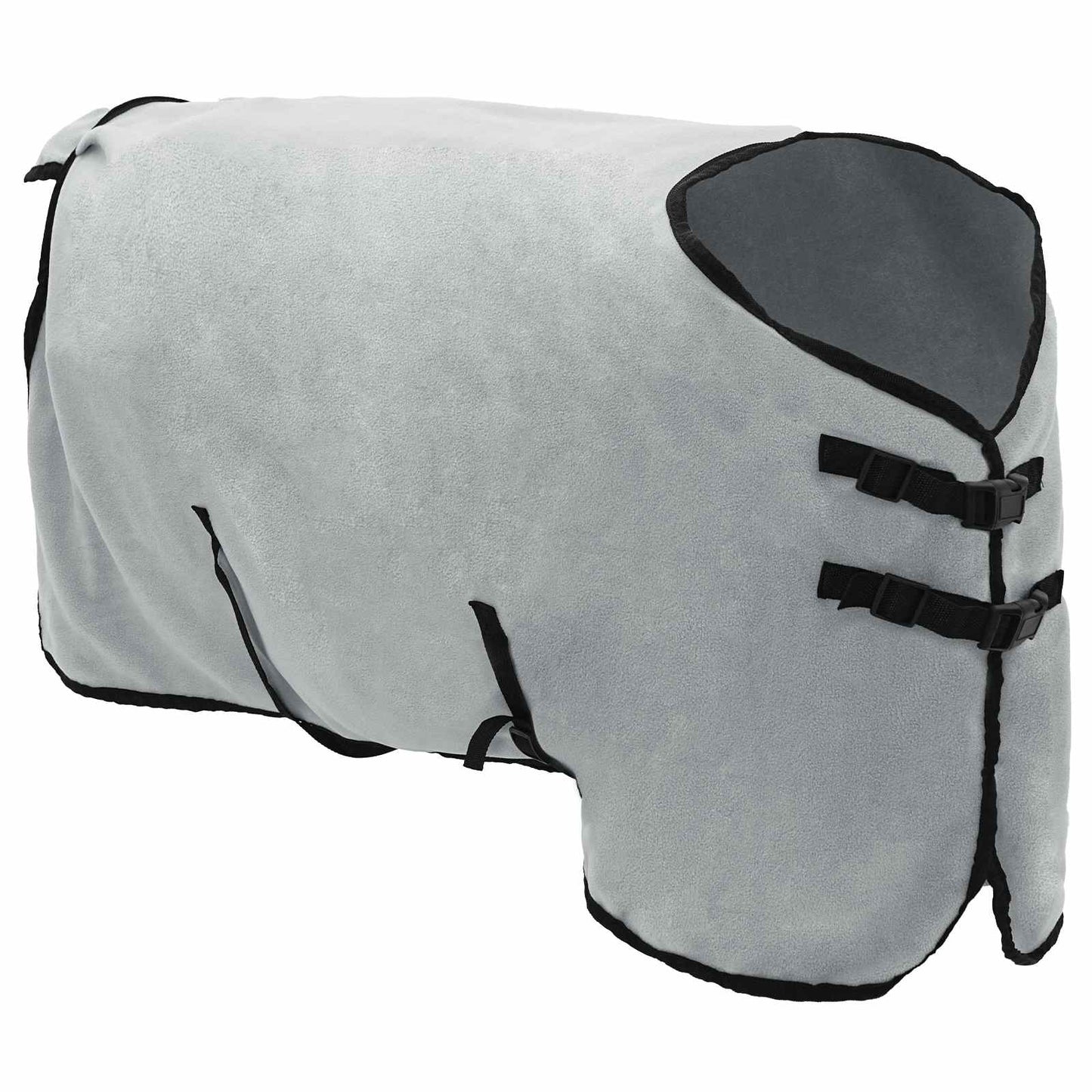 Horse Blanket Full Light Grey and Pink 85 cm Polyester