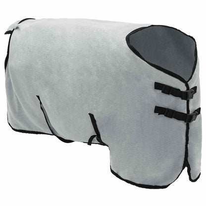 Horse Blanket Full Light Grey and Pink 105 cm Polyester