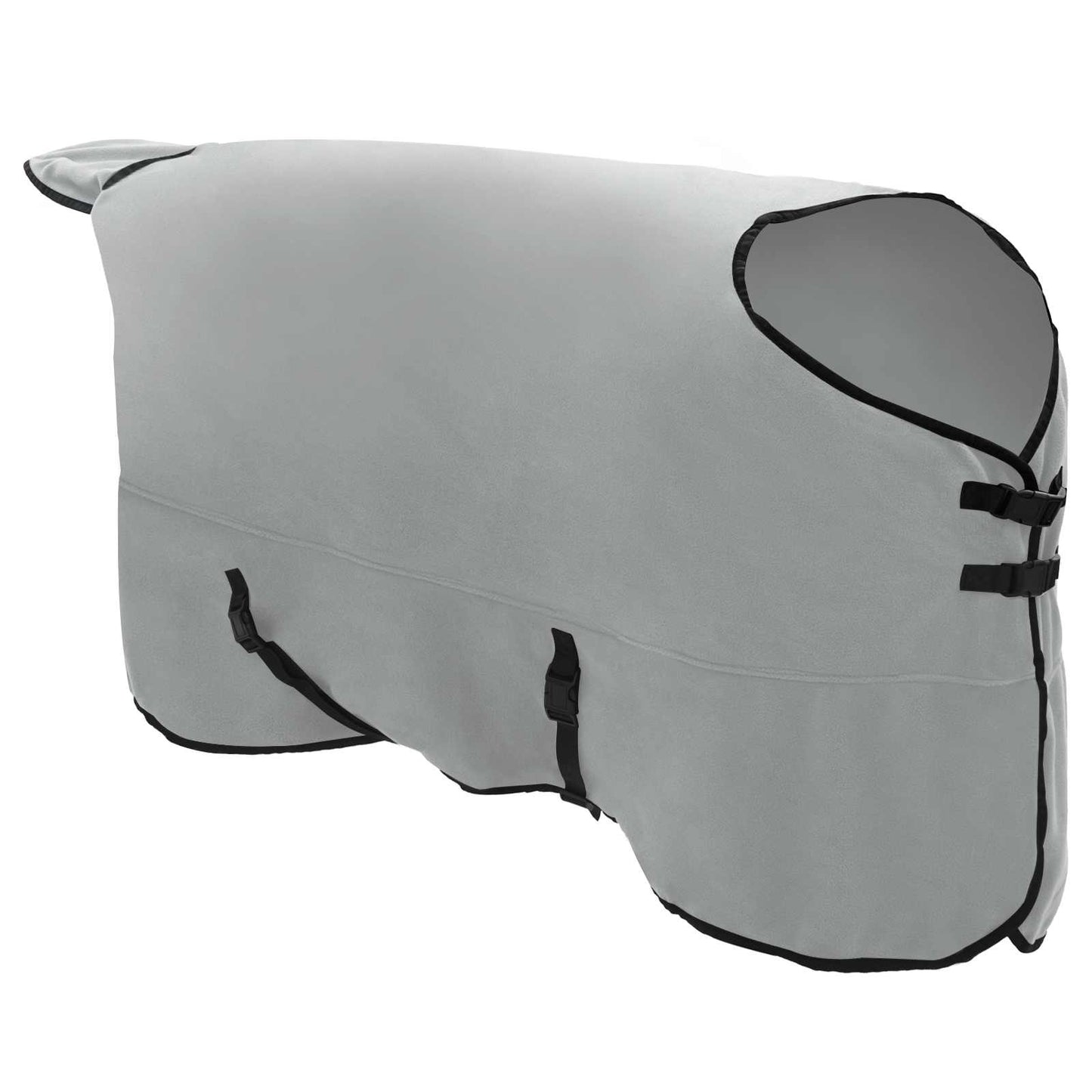 Horse Blanket Full Light Grey and Pink 135 cm Polyester