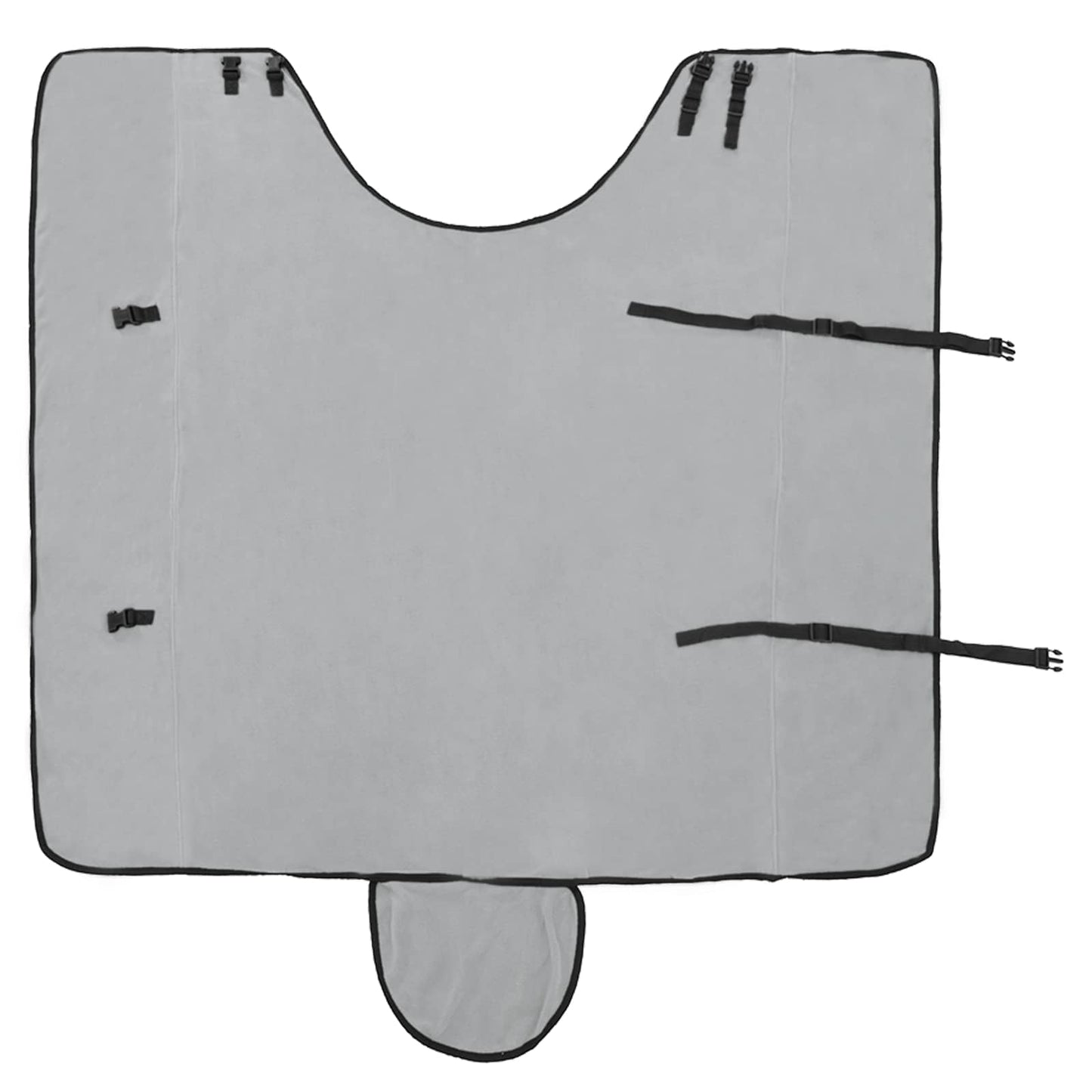 Horse Blanket Full Light Grey and Pink 155 cm Polyester