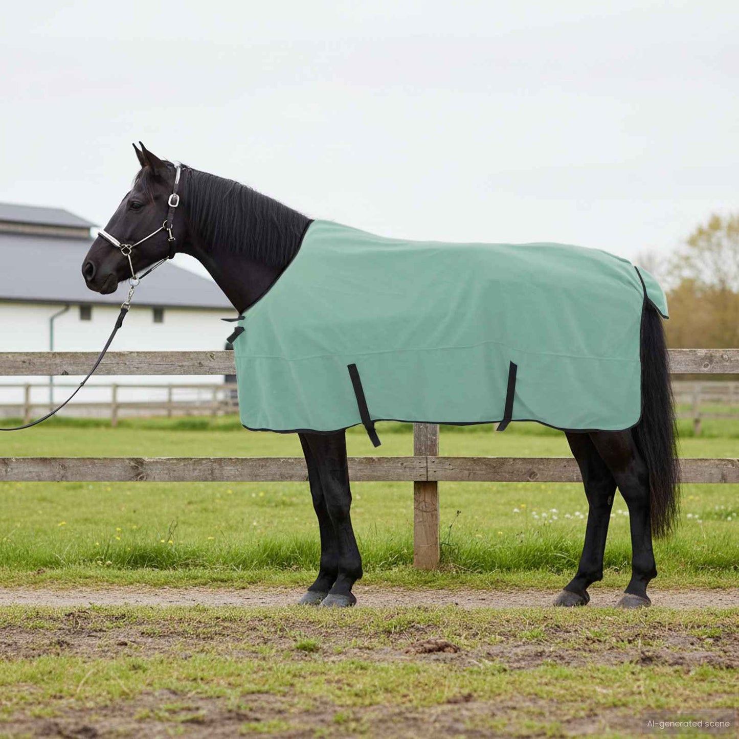Horse Blanket Special Green 155 cm Polyester