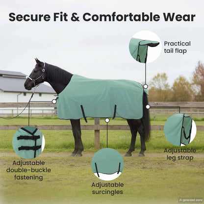 Horse Blanket Special Green 155 cm Polyester