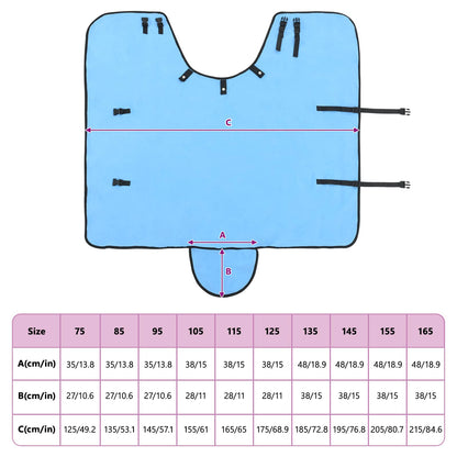 Horse Blanket Full Aqua 115 cm Polyester